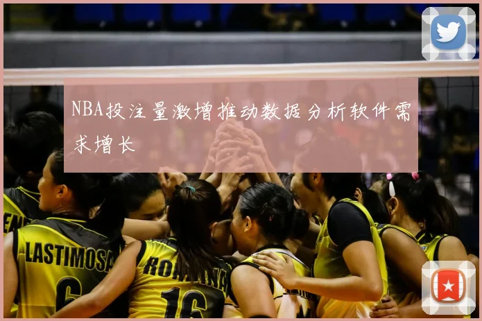 NBA投注量激增推动数据分析软件需求增长