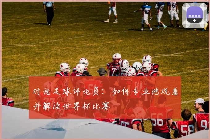 对话足球评论员:如何专业地观看并解读世界杯比赛