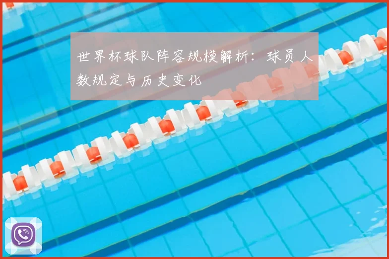 世界杯球队阵容规模解析：球员人数规定与历史变化