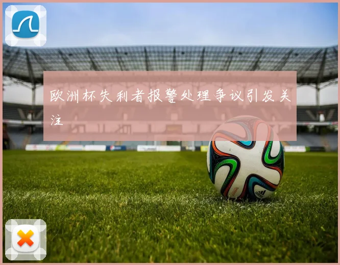 欧洲杯失利者报警处理争议引发关注